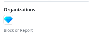 バッジ表示のスクリーンショット